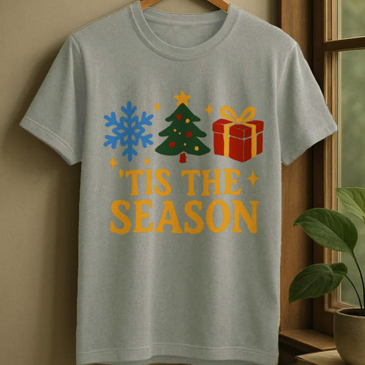 Sport Grey / S Tis the season t-shirt