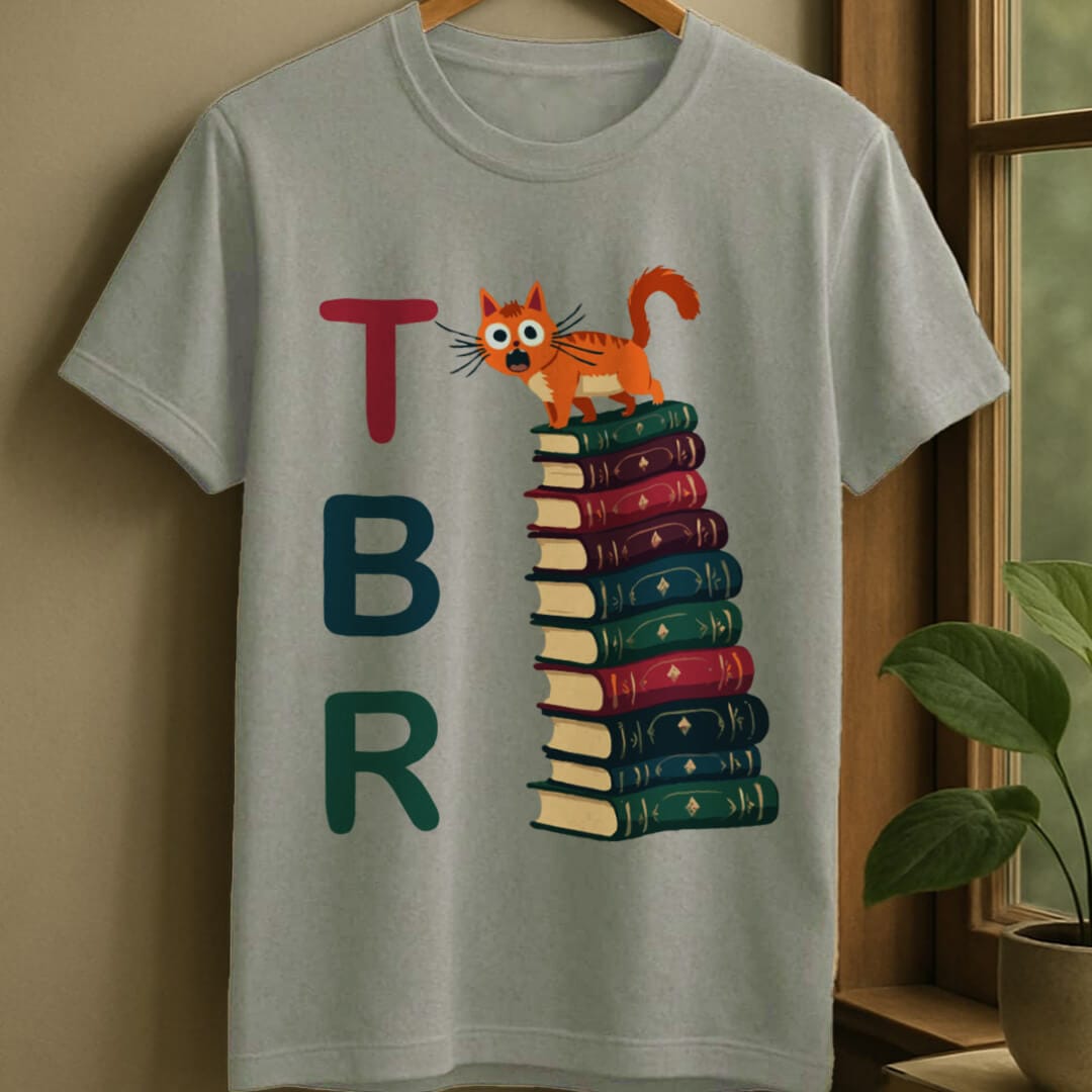 Sport Grey / S To be read list t-shirt