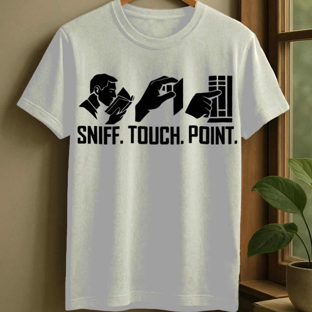 White / S Bookstore rituals t-shirt