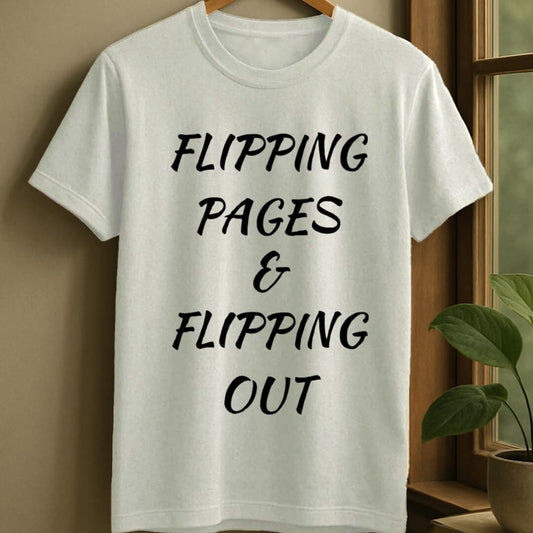 White / S Flipping t-shirt