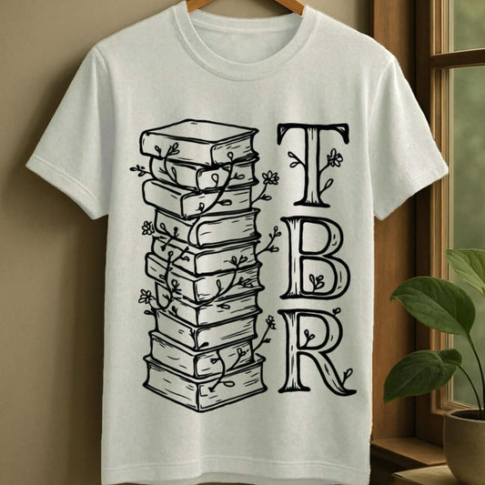White / S Floral TBR t-shirt