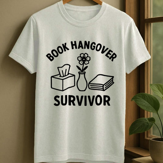 White / S Hangover survivor t-shirt