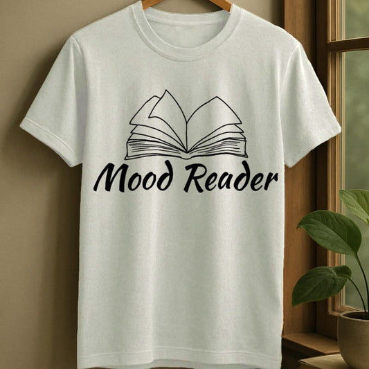 White / S Mood reader t-shirt