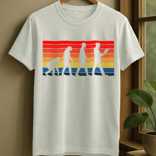 White / S Reader evolution t-shirt