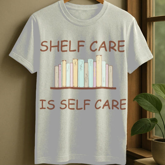 White / S Shelf care t-shirt