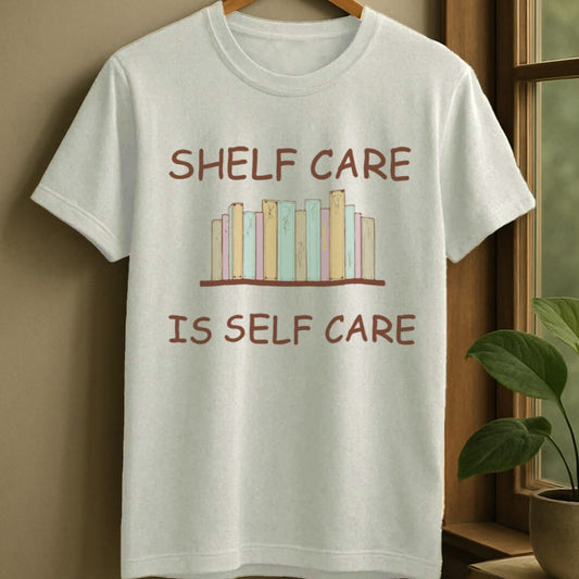 White / S Shelf care t-shirt