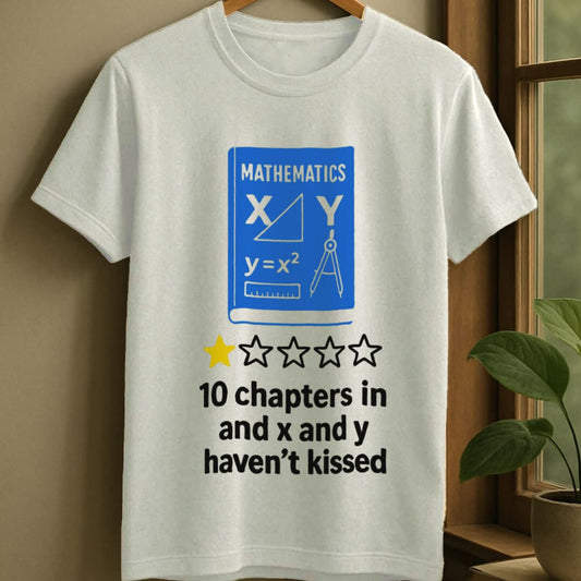 White / S Textbook rating t-shirt