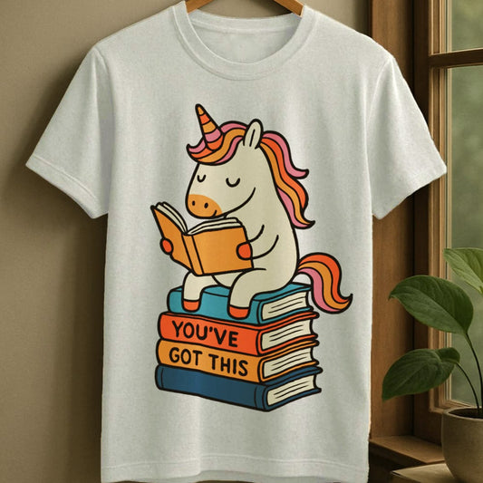 White / S Unicorn you've got this t-shirt
